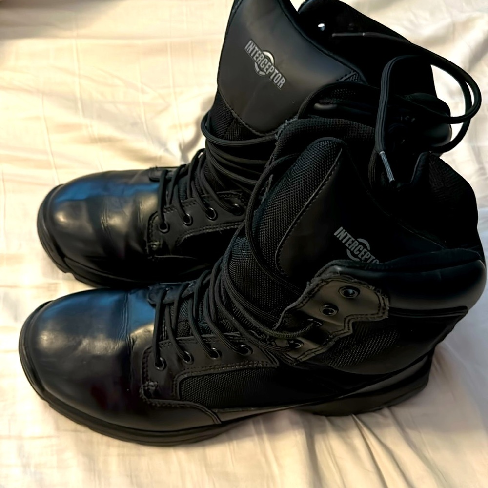 Police Boots size 11